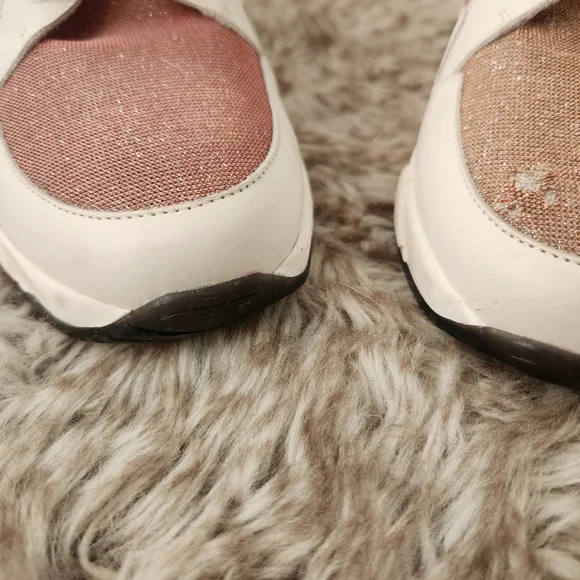 Tosca Blu Champagne Glitter Sneakers White‎ And Gold Women's EU Size 37 - Picture 4 of 13